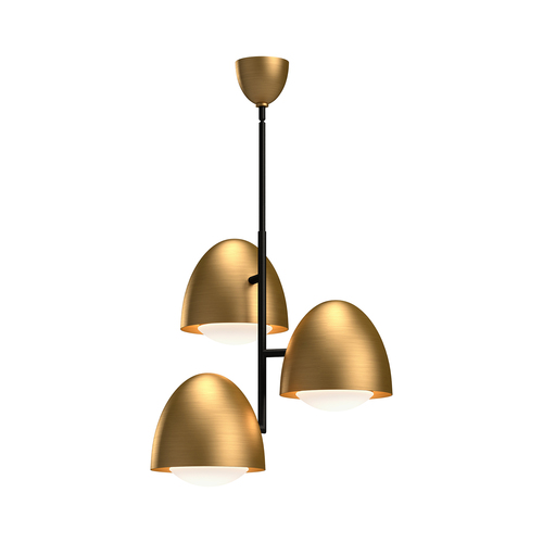 Alora Lighting Kenji Aged Gold Chandelier