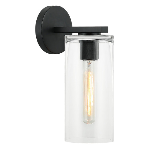 Matteo Lighting Matteo Lighting Lincoln Matte Black Sconce W32501MB