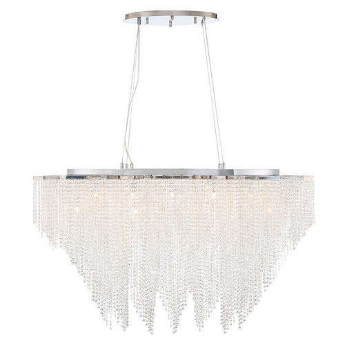 Cohen 18-Light Chandelier in Chrome by Eurofase Lighting