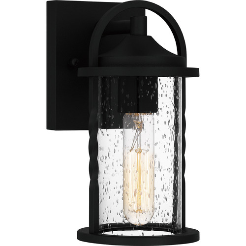 Quoizel Lighting Reece Earth Black Outdoor Wall Light by Quoizel Lighting RCE8405EK