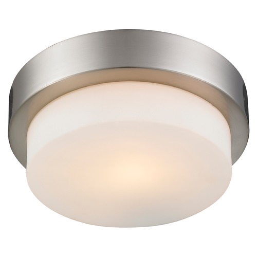 Multi-Family 8.50-Inch Pewter Flush Mount by Golden Lighting