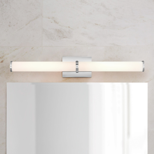 Simi 32.25-Inch Chrome LED Bathroom Light 3000K by Hinkley Lighting