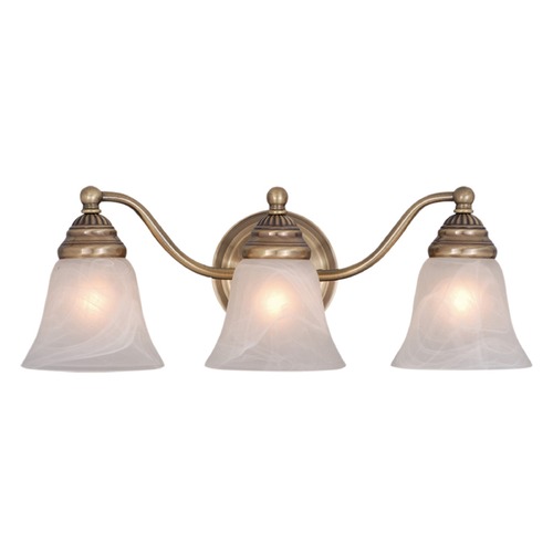 Vaxcel Lighting Standford Antique Brass Bathroom Light by Vaxcel Lighting VL35123A