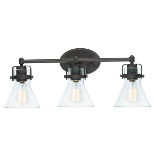 Seafarer Oil Rubbed Bronze Bathroom Light by Maxim Lighting