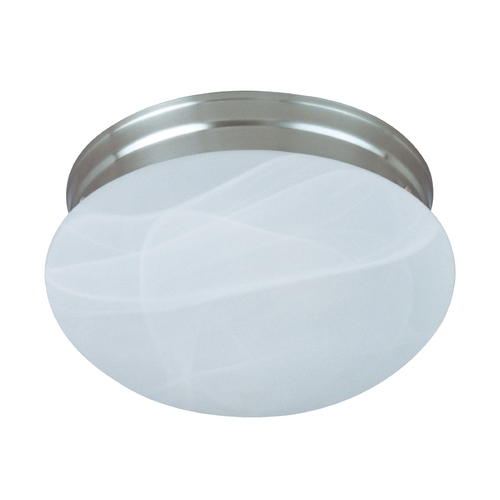 Maxim Lighting Essentials Satin Nickel Flush Mount by Maxim Lighting 5884MRSN