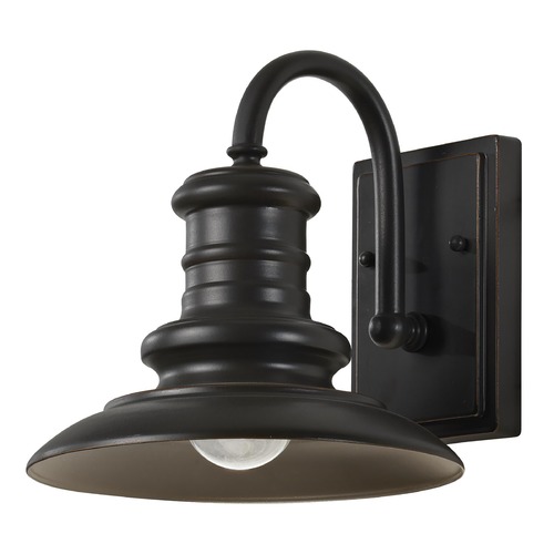 Generation Lighting Redding Station Restoration Bronze LED Barn Light by Generation Lighting OL8600RSZ-L1