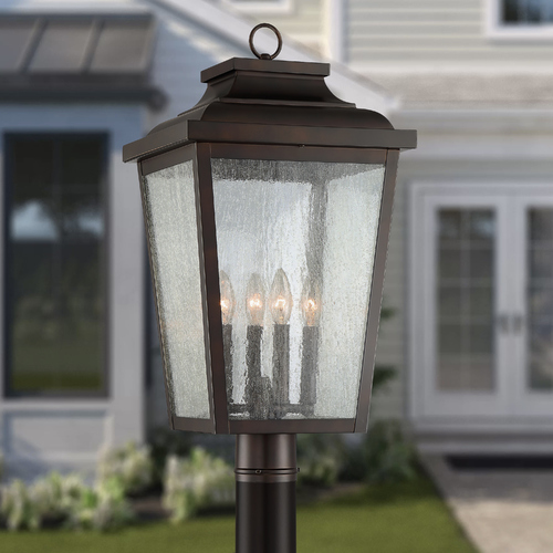 Irvington Manor Chelesa Bronze Post Light by Minka Lavery