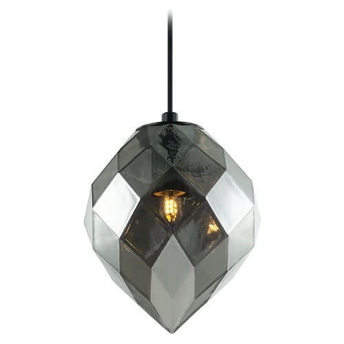 Matteo Lighting Gemma Black Mini Pendant by Matteo Lighting C78001SM