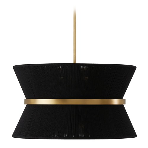 HomePlace by Capital Lighting Cecilia 24.25-Inch Pendant in Patinaed Brass by HomePlace by Capital Lighting 341281KP