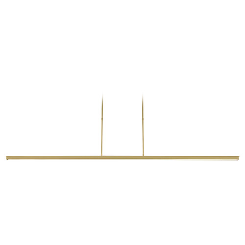 Visual Comfort Modern Collection Stagger 72-Inch LED Linear Light in Natural Brass by Visual Comfort Modern 700LSSTG72NB-LED927