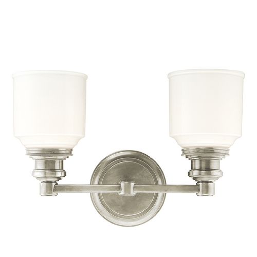 Hudson Valley Lighting Windham 2-Light Bath Light in Satin Nickel by Hudson Valley Lighting 3402-SN