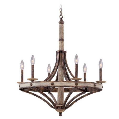 Kalco Lighting Coronado Florence Gold Chandelier by Kalco Lighting 7046FG