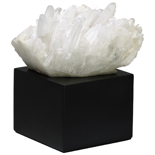 Quartz Black & White Crystal Novelty by Cyan Design