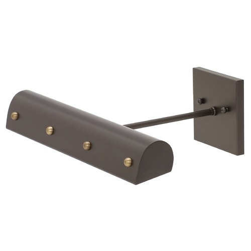 Traditional Mahogany Bronze & Antique Brass LED Picture Light by House of Troy Lighting