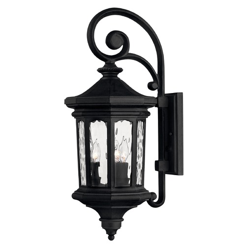 Hinkley Raley 25.75-Inch LED Outdoor Wall Light in Black by Hinkley Lighting 1604MB-LL