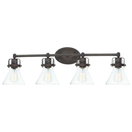 Seafarer Oil Rubbed Bronze Bathroom Light by Maxim Lighting