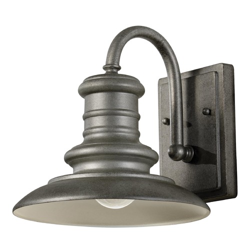 Generation Lighting Redding Station Tarnished Silver LED Barn Light by Generation Lighting OL8600TRD-L1