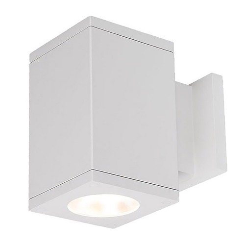 WAC Lighting Wac Lighting Cube Arch White LED Outdoor Wall Light DC-WS05-F827S-WT