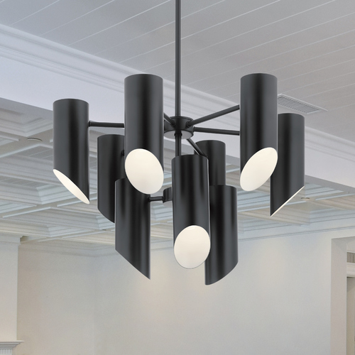 Kichler Lighting Trentino 9-Light Black Chandelier by Kichler Lighting 52162BK