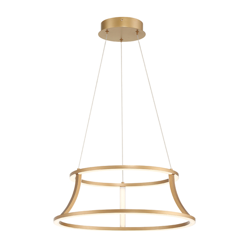 Cadoux 20-Inch LED Pendant in Gold by Eurofase Lighting