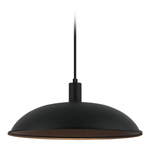 Farmley Matte BlackPendant by Matteo Lighting