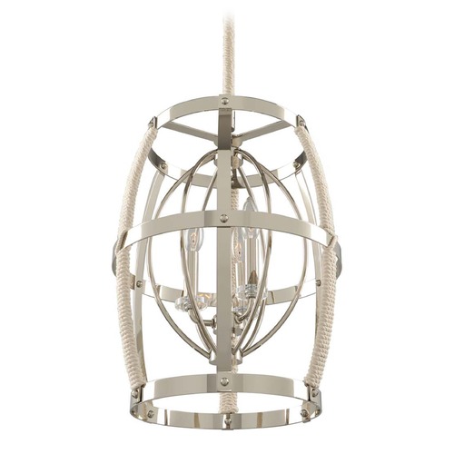 Bradbury Polished Nickel Pendant by Kalco Lighting