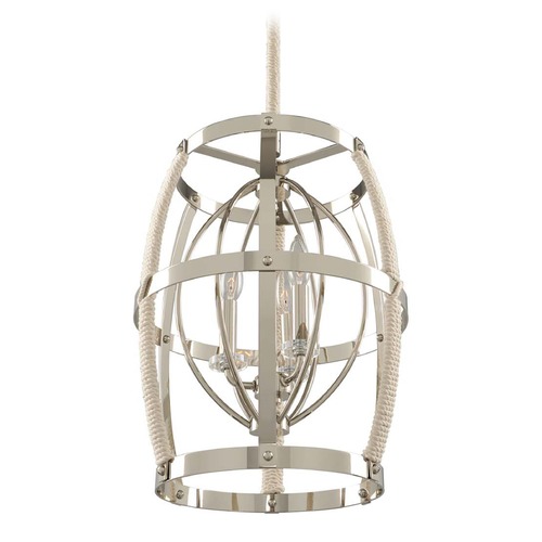 Kalco Lighting Bradbury Polished Nickel Pendant by Kalco Lighting 312551PN