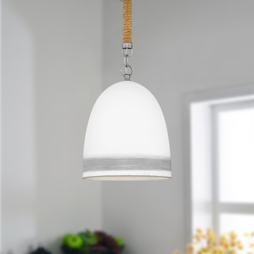 Nash 10-Inch Antique Nickel Pendant by Hinkley Lighting