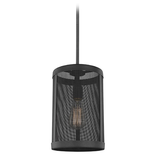 Gereon Black Mini Pendant by Visual Comfort Studio