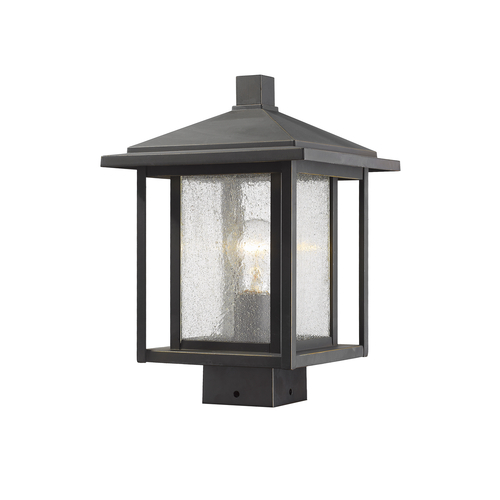 Z-Lite Aspen Oil Rubbed Bronze Post Light by Z-Lite 554PHMS-ORB