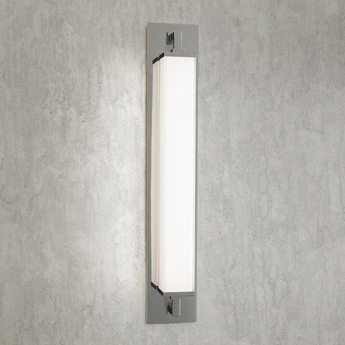 Modern Forms by WAC Lighting Gatsby 32-Inch LED Wall Sconce in Polished Nickel by Modern Forms WS-53932-PN