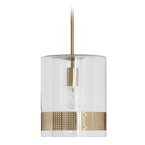 Marion 10-Inch Pendant in Polished Brass by Capital Lighting