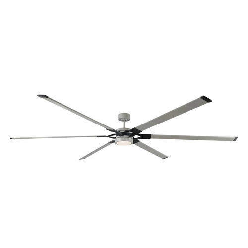 Visual Comfort Fan Collection Loft 96-Inch LED Fan in Painted Steel by Visual Comfort & Co Fans 6LFR96PBSD