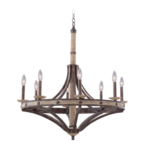 Kalco Lighting Coronado Florence Gold Chandelier by Kalco Lighting 7049FG