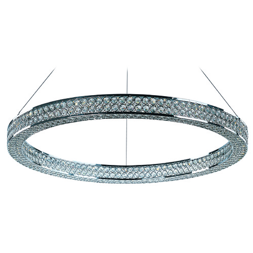 Eternity LED Polished Chrome LED Pendant by Maxim Lighting