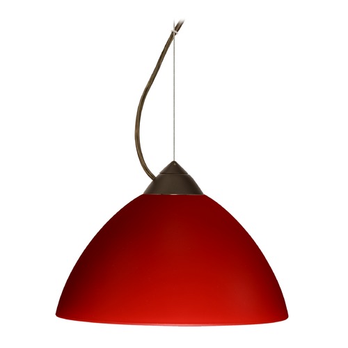 Besa Lighting Tessa Bronze LED Pendant Light