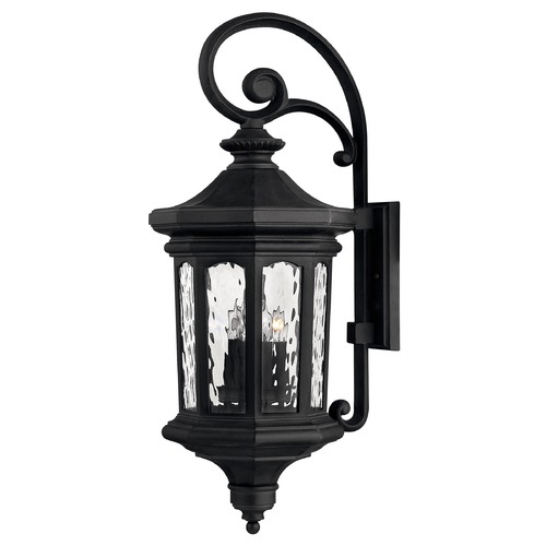 Hinkley Raley 31.50-Inch LED Outdoor Wall Light in Black by Hinkley Lighting 1605MB-LL