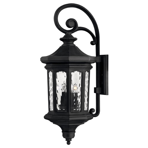 Raley 31.50-Inch LED Outdoor Wall Light in Black by Hinkley Lighting