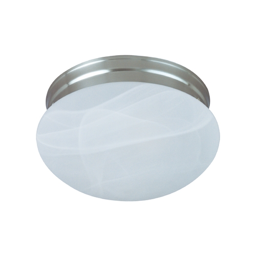 Maxim Lighting Essentials Satin Nickel Flush Mount by Maxim Lighting 5885MRSN