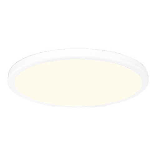 WAC Lighting Geos LED Round Low-Profile Flush Mount by WAC Lighting FM-4615-27-WT