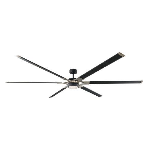 Visual Comfort Fan Collection Loft 96-Inch LED Fan in Midnight Black by Visual Comfort & Co Fans 6LFR96MBKD