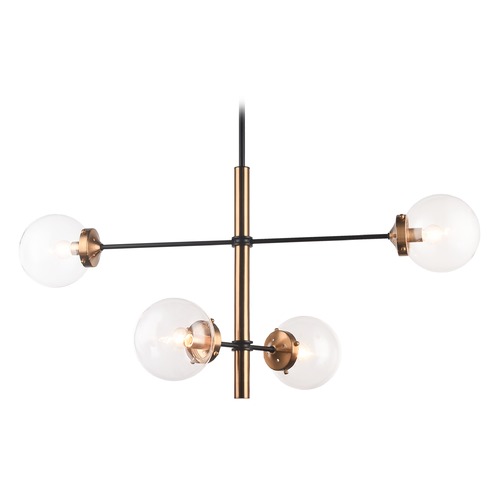 Matteo Lighting Enchant Aged Gold Pendant by Matteo Lighting C78104AGCL