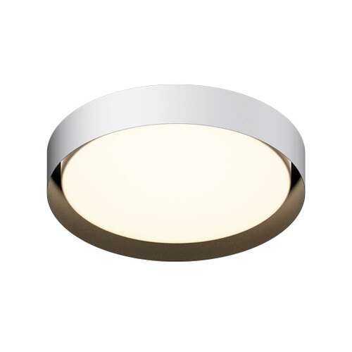 ET2 Lighting Echo 24-Inch 5CCT LED Flush Mount in White & Black by ET2 Lighting E51014-WTBK