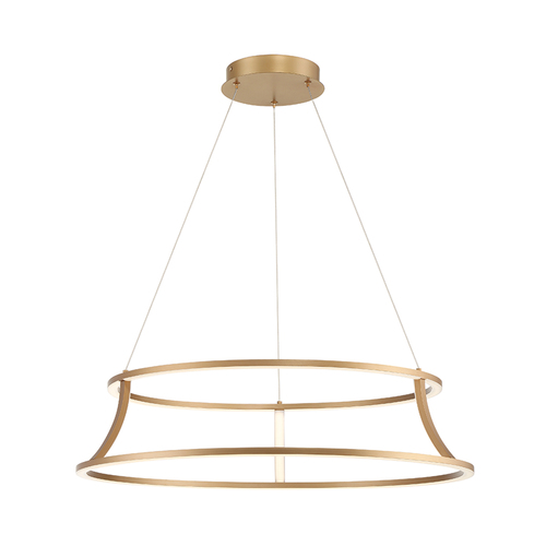 Cadoux 30-Inch LED Pendant in Gold by Eurofase Lighting