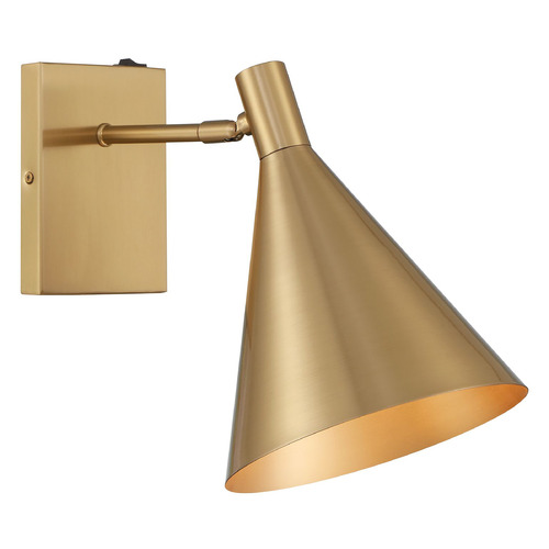 Savoy House Lighting Breegan Jane Pharos Noble Brass Sconce