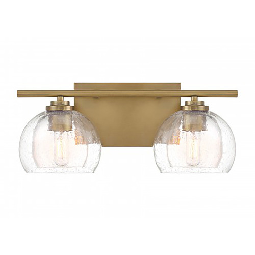 Minka Lavery Minka Lavery Sergio Glint Legacy Brass Bathroom Light 2722-732