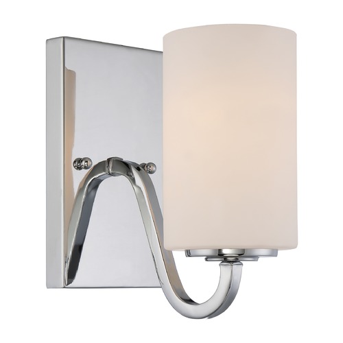 Willow Polished Nickel Sconce by Nuvo Lighting