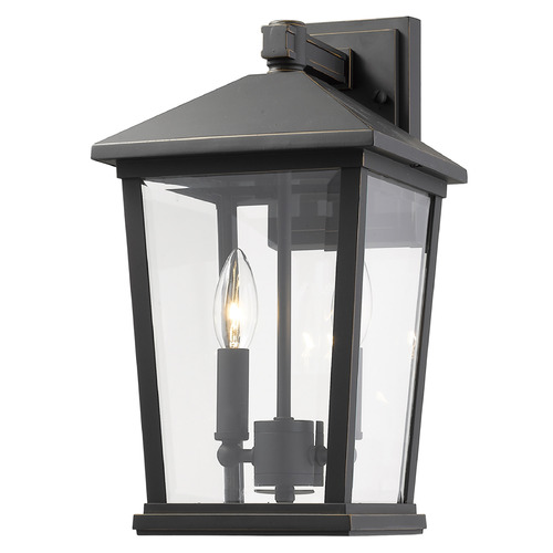 Beacon Oil Rubbed Bronze Outdoor Wall Light by Z-Lite