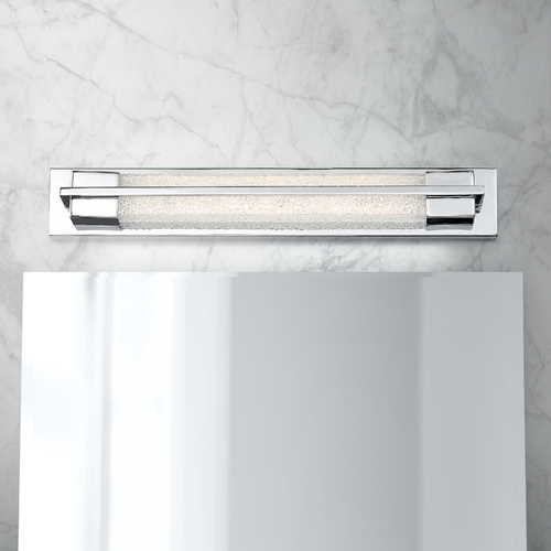 Modern Forms by WAC Lighting Ice 27-Inch LED Vanity Light in Chrome by Modern Forms WS-57927-CH
