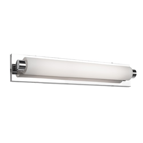 Kuzco Lighting Modern Chrome LED Bathroom Light 3000K 1464LM by Kuzco Lighting VL7524-CH